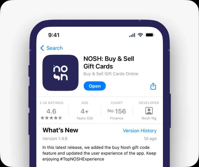 Download Nosh app