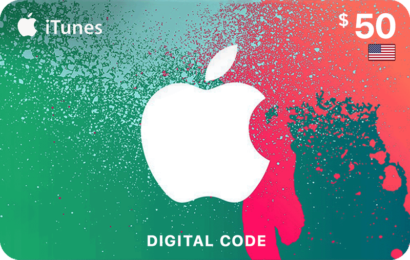 $50 iTunes digital code 