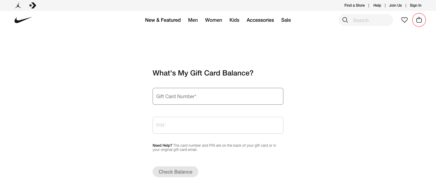 How To Check Nike Gift Card Balance 2025 Nosh