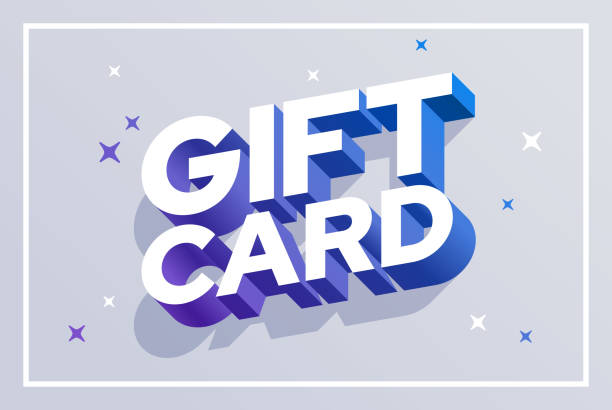 Gift card design background