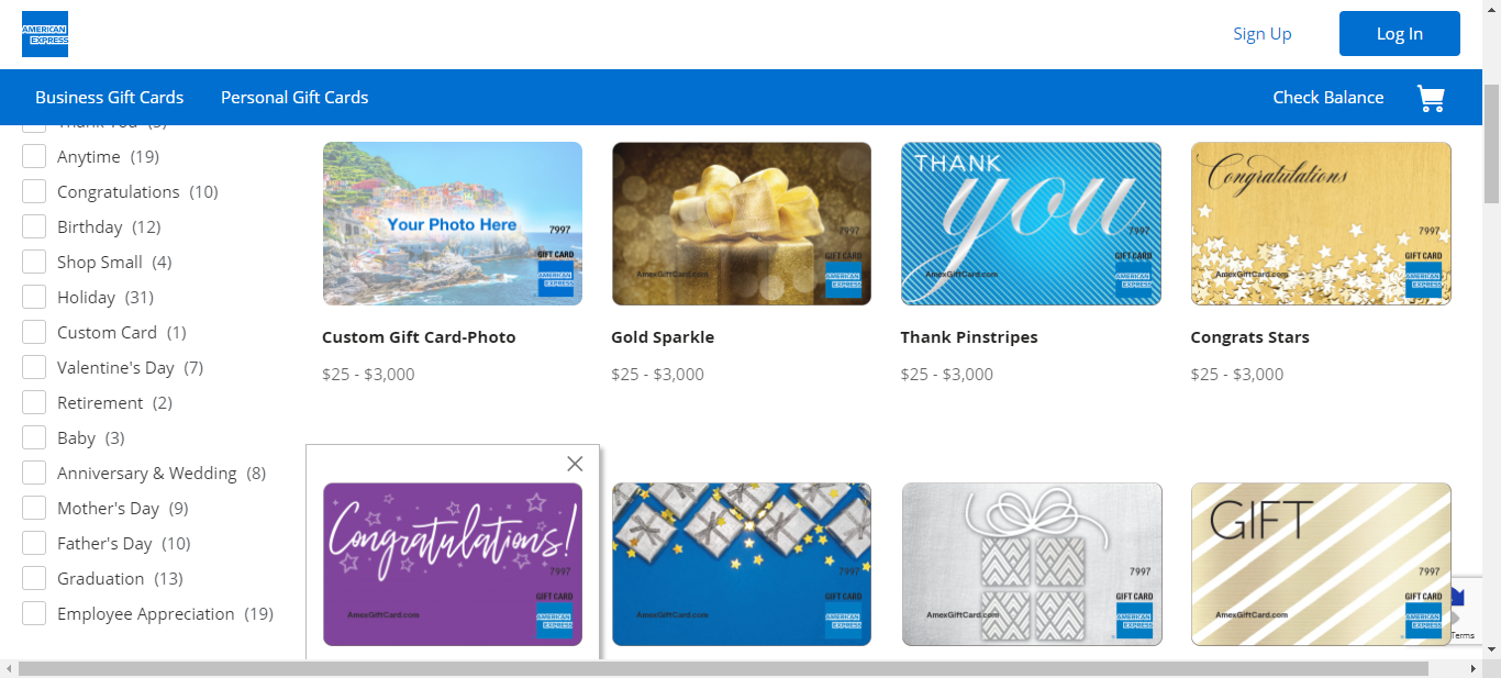 American Express Gift Cards