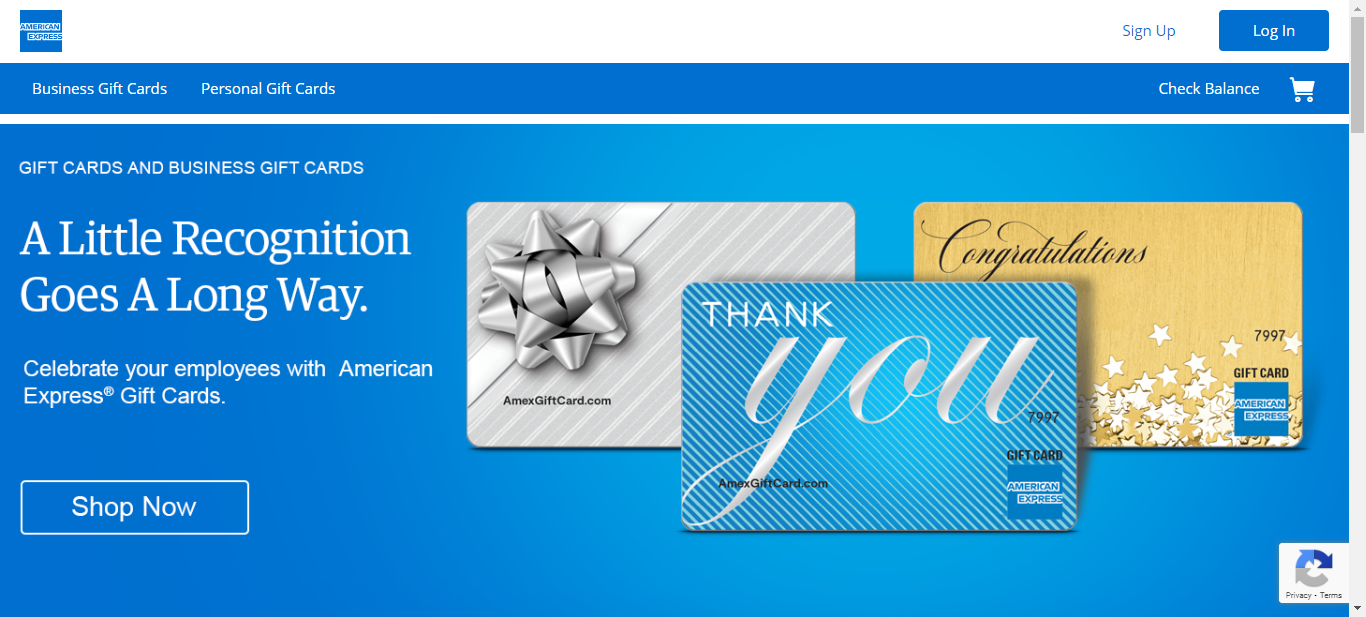 Types of American Express gift cards