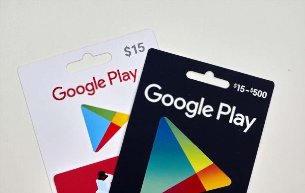 Google Play gift cards