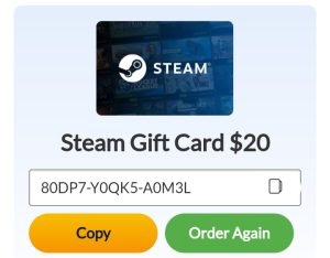 New Zealand Steam Gift Card