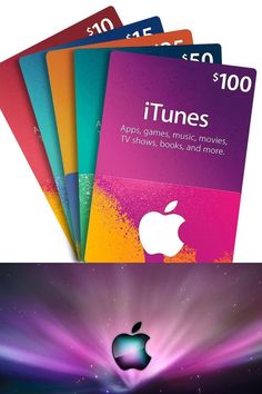 iTunes gift cards