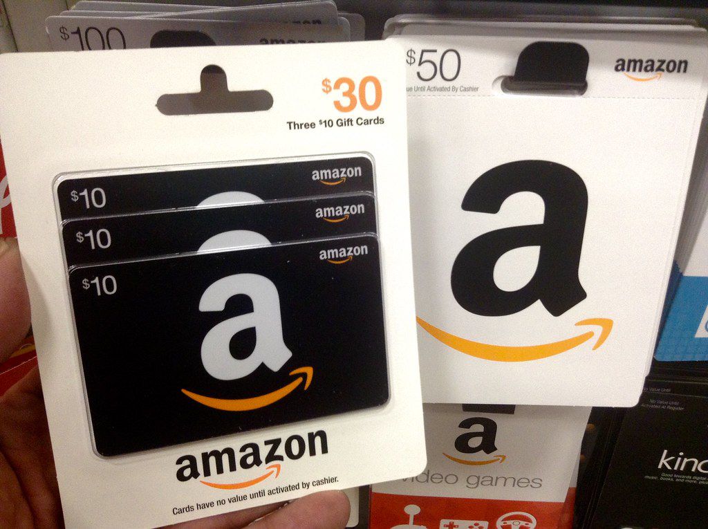 Amazon gift cards