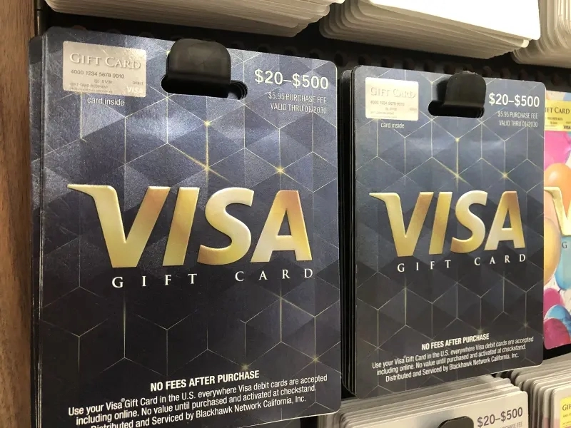 Visa gift cards