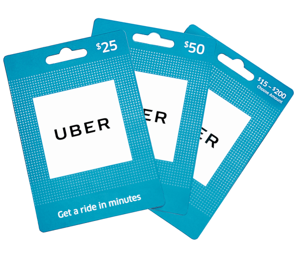 Uber gift card