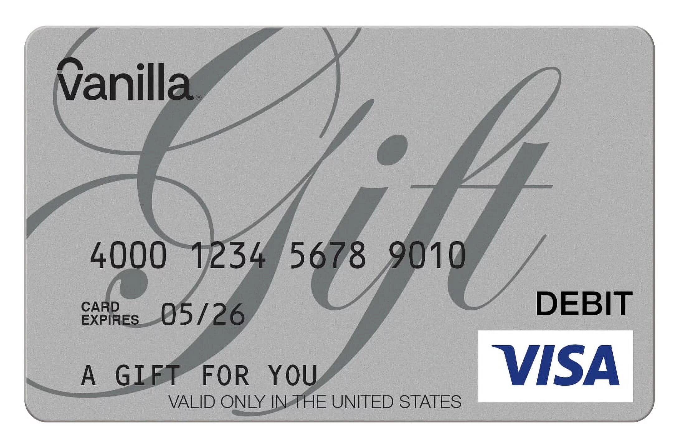 What is the Value of $100 Vanilla Gift Card